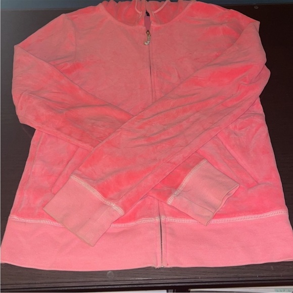 Y2K CORAL PINK JUICY COUTURE SWEATER🪸 - Picture 6 of 8
